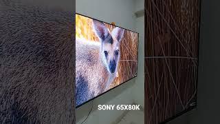 Sony 164cm (65 Inch) Ultra HD 4K LED Android Smart TV KD-65X80K#shorts #viral