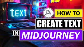 How to Add Text in MidJourney [V6]