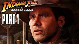 Endlich gehts los! - Indiana Jones und der Große Kreis Gameplay Deutsch Part 1