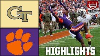 Georgia Tech Yellow Jackets vs. Clemson Tigers | Full Game Highlights