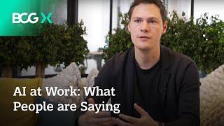 AI at Work: What People are Saying