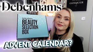 IS THIS THE DEBENHAMS ADVENT CALENDAR ALTERNATIVE? UNBOXING DEBENHAMS BEAUTY SELECTION BOX MISS BOUX