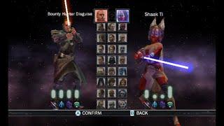 Star Wars: The Force Unleashed Duel Mode Gameplay (Nintendo Wii)
