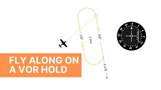 How to Fly a VOR Hold Procedure | FlightInsight | IFR