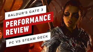 Baldur's Gate 3 Performance Review - PC vs Steam Deck