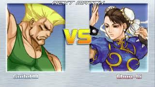 GuileHD vs Chun-Li. MUGEN