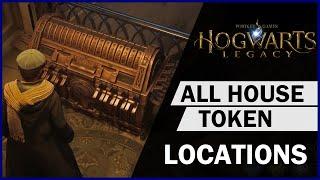 Hogwarts Legacy - ALL HOUSE TOKEN LOCATIONS (16/16 - Daedalian Keys)