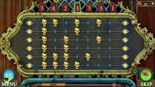 Skull Puzzle Variation #2 - Tricky Doors Level 13 Vampire's Castle [Halloween] (FIVE-BN GAMES)