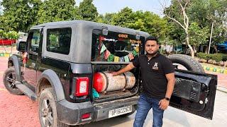 Only 1 IN NOIDA|Thar CNG fitted| Mileage, cost, drive review| Is it successfull ??