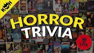Horror Trivia  | INTERACTIVE TRIVIA | EASY TO PLAY - April 24th, 2024