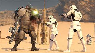 Combine vs Stormtroopers - HALF LIFE ALYX NPC Wars