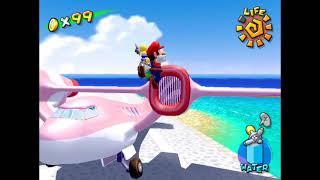 Super Mario Sunshine - Messing around at the Delfino Airstrip