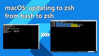 macOS: updating to zsh (iTerm2, ohmyzsh, powerline fonts)