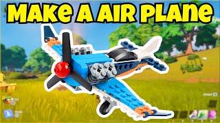 How To Make A Airplane in Lego Fortnite (FAST AND EASY)