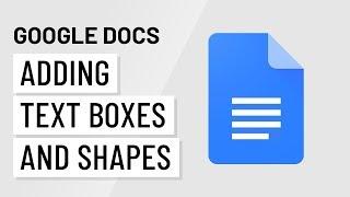 Google Docs: Text Boxes and Shapes