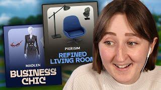 Reviewing The Sims 4: Refined Living Room & Business Chic Kits