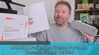 MUNBYN Peripage Wireless Portable Thermal Printer: Honest Review & Setup Guide