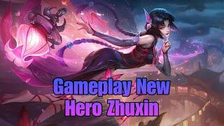 BROKEN MAGE NEW HERO ZHUXIN GAMEPLAY - MOBILE LEGENDS TES SERVER