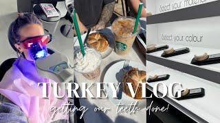 A WEEK IN TURKEY - FULL SET OF VENEERS - LED TEETH WHITENING - SEVIL ANTALYA | Georgia Jefferies