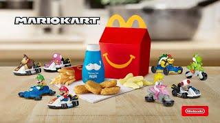 McDonald's 2022 Mario Kart 8 Deluxe Happy Meal Toys Commercial Promotion