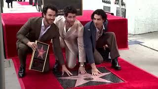 Jonas Brothers Get Star On Hollywood Walk Of Fame