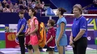 2015 French Open - F - Wang Shixian vs Carolina Marin