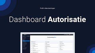 Dashboard Autorisatie