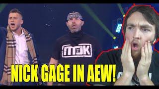 NICK GAGE DEBUTS IN AEW AT FYTER FEST 2021!