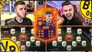 FIFA 22: YUSUF DEMIR BVB TRANSFER SQUAD BUILDER BATTLE vs Gamerbrother 