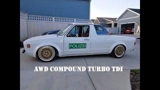 All wheel drive, compound turbo, TDI swap Volkswagen Caddy