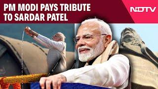 PM Modi | Statue Of Unity | PM Modi News | PM Modi In Gujarat | PM Modi Pays Tribute To Sardar Patel