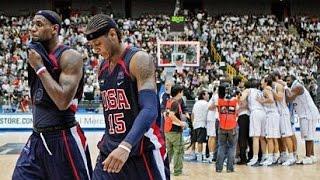 Greece vs USA 2006 FIBA Basketball World Championship Semi-Finals FULL GAME English