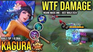 KAGURA BEST BUILD 2024 | BUILD TOP GLOBAL KAGURA GAMEPLAY | MOBILE LEGENDS