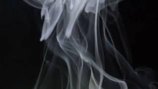 Smoke with Black Background - 4K Stock Footage | Royalty Free Footage | No Copyright Video