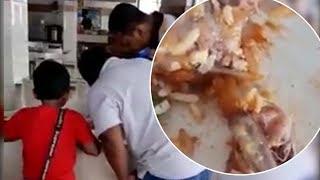 Belatung Ditemukan pada Potongan Ayam Goreng, Videonya Langsung Viral