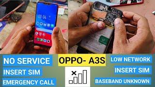 Oppo A3s No Network | No Service Solution | Oppo A3s Network Problem | Oppo No Network issue ||