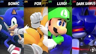 Sonic vs Tails (Fox) vs 64 Luigi vs Mecha Sonic [A Smash Bros Fan Quickie Request]: SSBU Mods