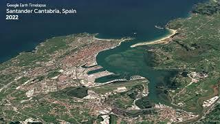 Santander Cantabria, Spain - Earth Timelapse