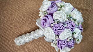 How To Make Fabric Bridal Bouquet From Scratch