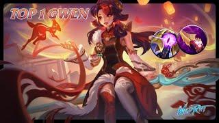 Wild Rift GWEN - TOP 1 Mythmaker Gwen S13 Ranked Gameplay + Build