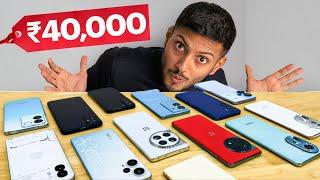 5 Best Smartphones Under ₹40,000 !