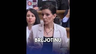 Irena Vujović izgubila kompas u Narodnoj skupštini!
