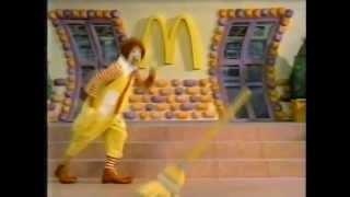 McDonald's Werbung 1992 Clown Ronald