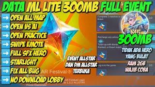 Data ML Lite 300MB Full Event Patch AllStar Terbaru | Mobile Legends Bang Bang