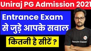 Rajasthan University PG Admission 2021-22 |  कितनी है Seats ? | URATPG 2021 | M.A/M.Sc/M.Com