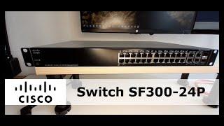 #Cisco  #Switch SF300-24P POE zarządzalny
