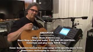 KETRON SD90PRO SD40 AJAMSONIC - Solo Guitar Player's Dream comes true - with Larry Read!