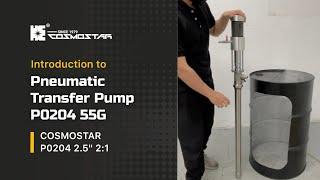 Cosmostar Pneumatic Transfer Pump P0204 2.5" 2:1