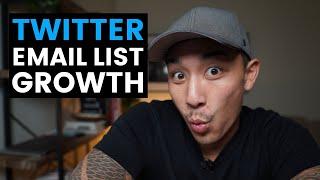 How To Grow An Email List For FREE Using Twitter