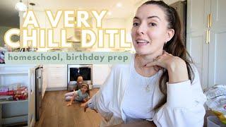 DAY IN THE LIFE OF A PREGNANT MOM OF 3 | hang with us! homeschool, prepping for j's birthday!